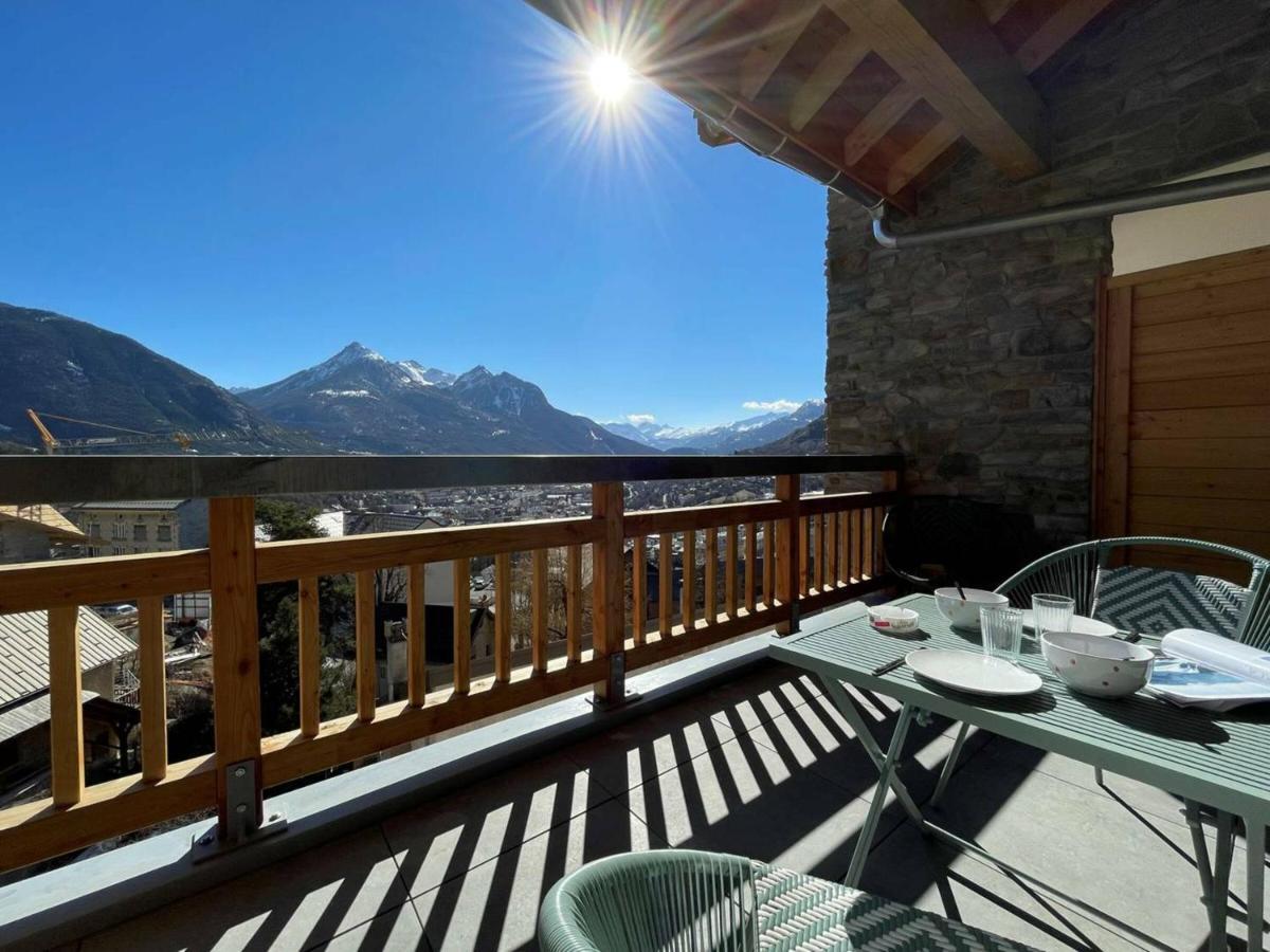 Appartement Moderne Avec Terrasse Et Parking A Briancon - Fr-1-330C-127 Eksteriør bilde